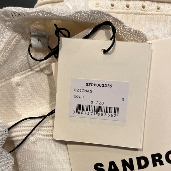 Iman Crop Top and Imanie Knit Pompom Skirt Set - Picture 5 of 12